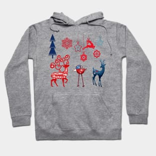 Christmas Tree Items Hoodie